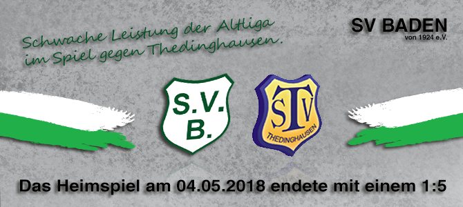 Altliga gegen Thedinghausen ganz schwach