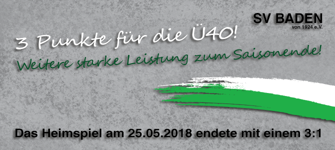 Ü40 schlägt Lohberg