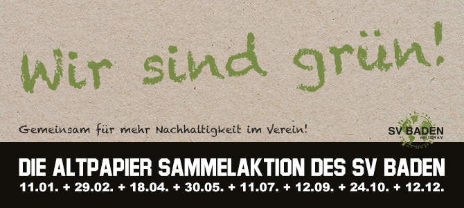 Altpapier Sammelaktion 2020 Altpapier Sammelaktion 2020