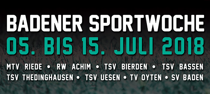 BaSpo 2018 -> Die Badener Sportwoche BaSpo 2018 -> Die Badener Sportwoche