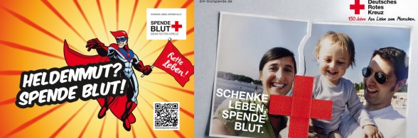 Sei ein Held und Spende Blut – Jede Spende kann Leben retten