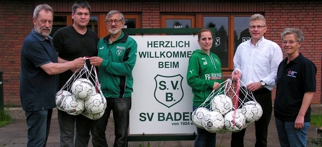 Blutspendemeisterschaft: Ball-Prämie für den SV Baden