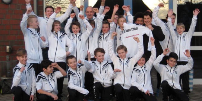 Unsere U13 wurde neu ausgerüstet