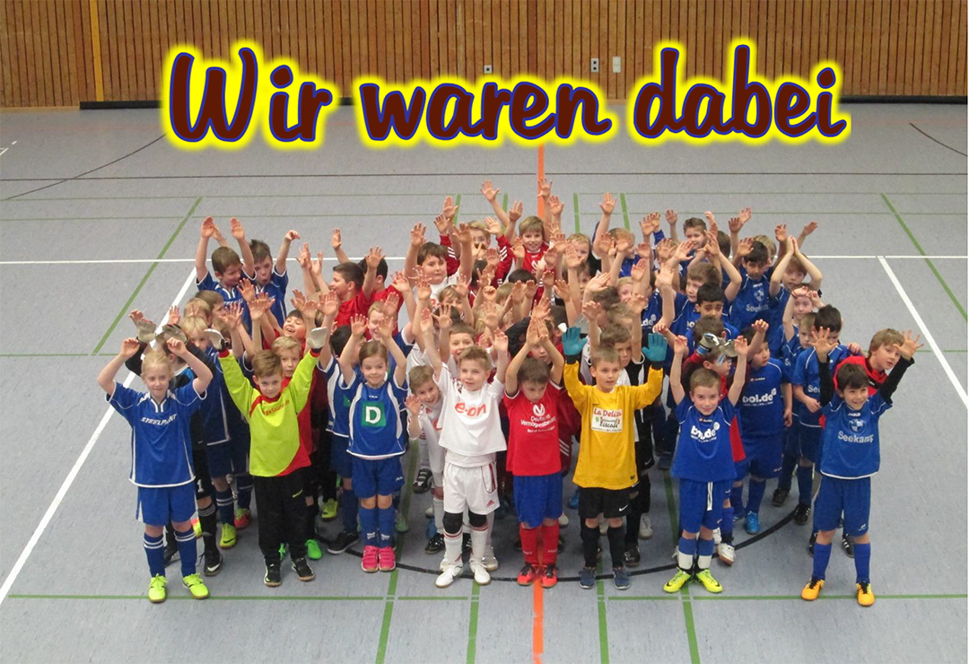Unsere U8-Junioren bei der Hallenkreismeisterschaft